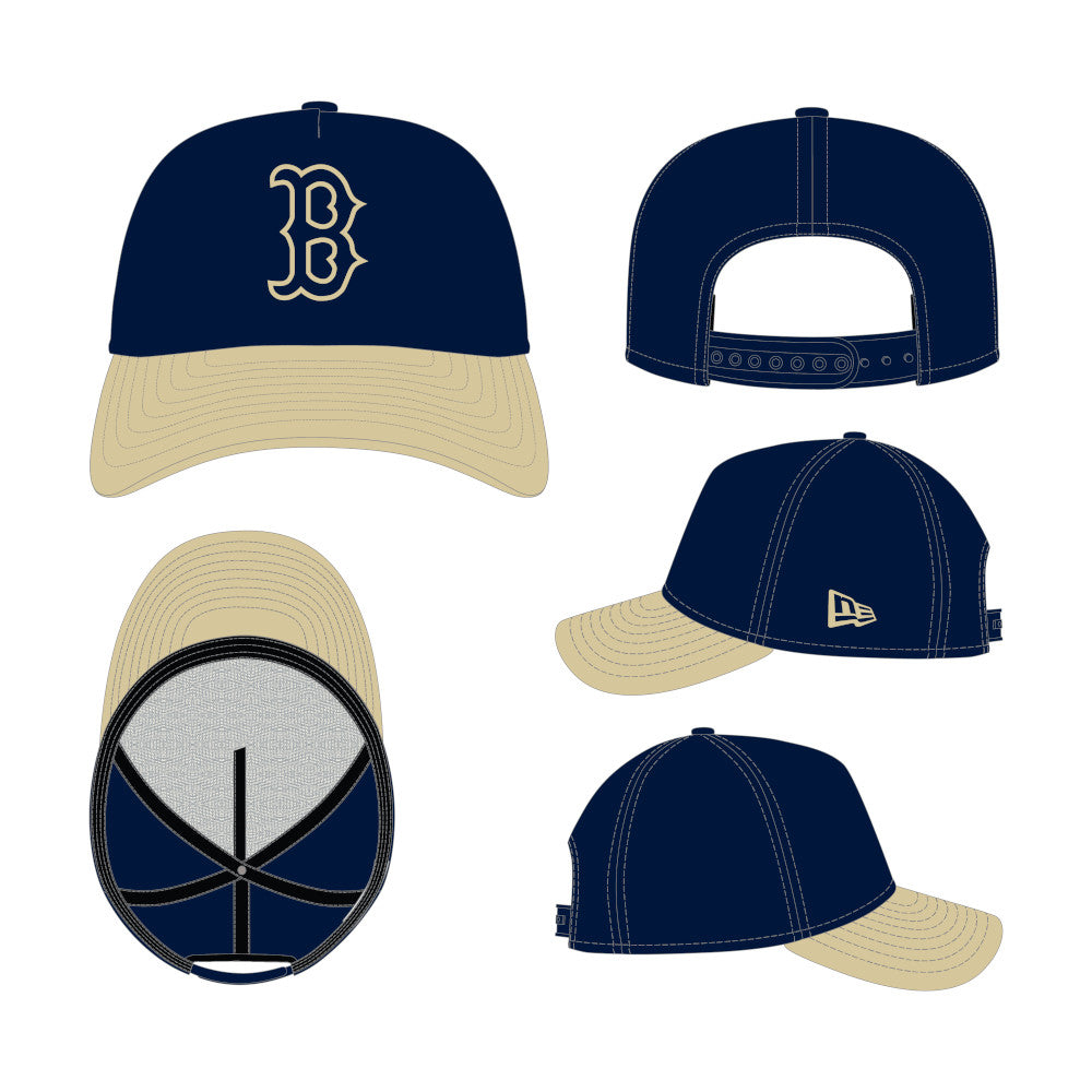 Gorro New Era 9Forty Aframe MLB Boston Red Sox Navy