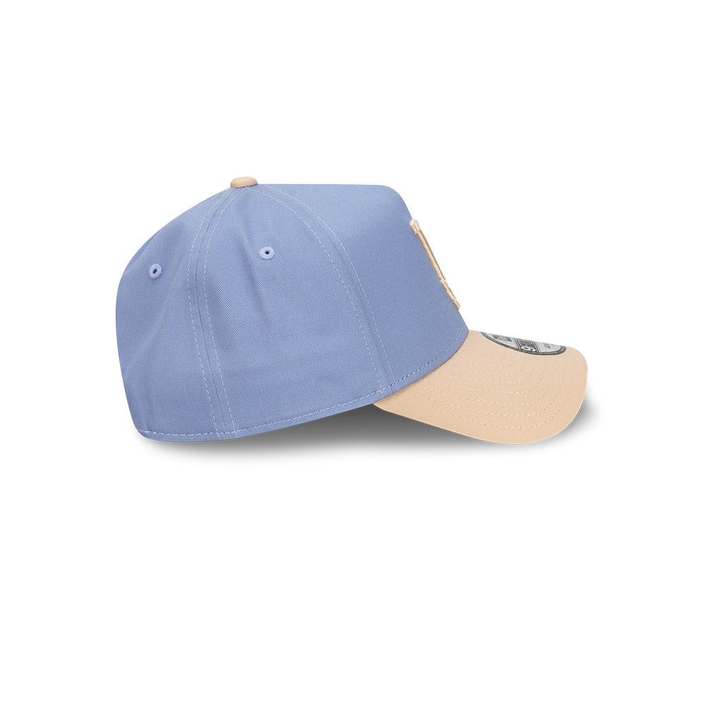 Gorro New Era 9Forty Aframe MLB Los Angeles Dodgers Pastel Blue