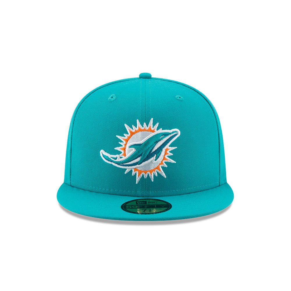 Gorro New Era 59Fifty NFL Miami Dolphins Turquoise