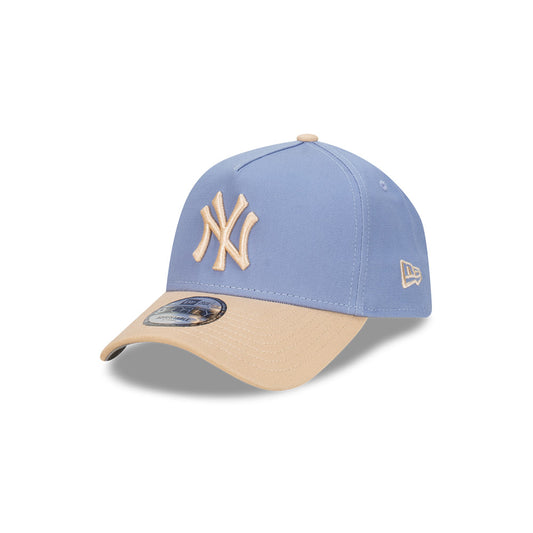 Gorro New Era 9Forty Aframe MLB New York Yankees Pastel Blue