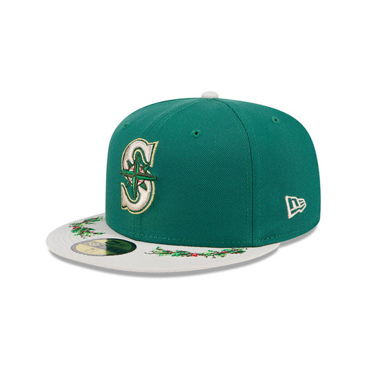 Gorro New Era 59Fifty MLB Seattle Mariners Green Med