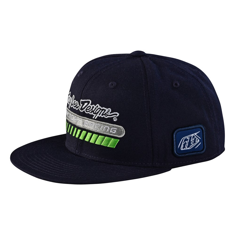 Gorro Troy Lee Designs Snapback Factory Racing Navy