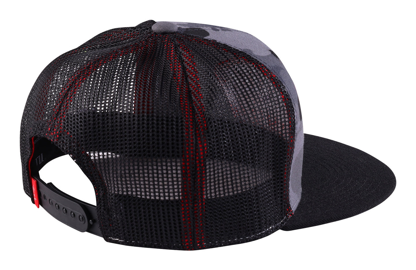 Troy Lee Designs Jockey Snapback Bolt Patch Negro/Camo-ProCircuit