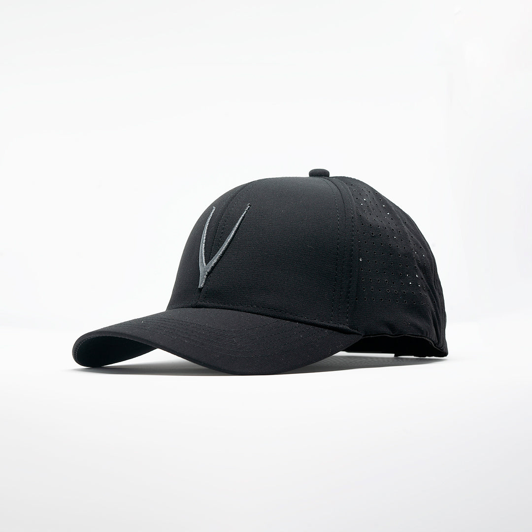 Gorro Impala Sport Hat Negro Logo Gris