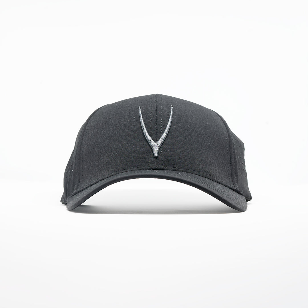 Gorro Impala Sport Hat Negro Logo Gris