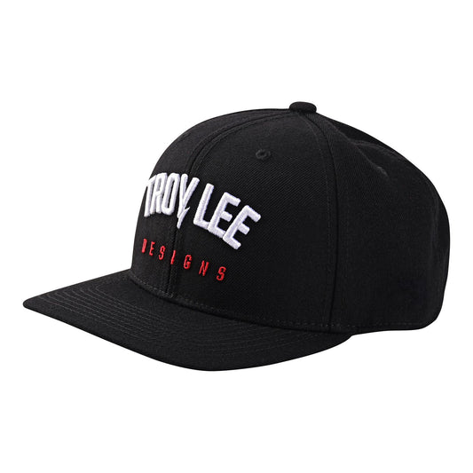 Troy Lee Designs Jockey Snapback Bolt Negro-ProCircuit