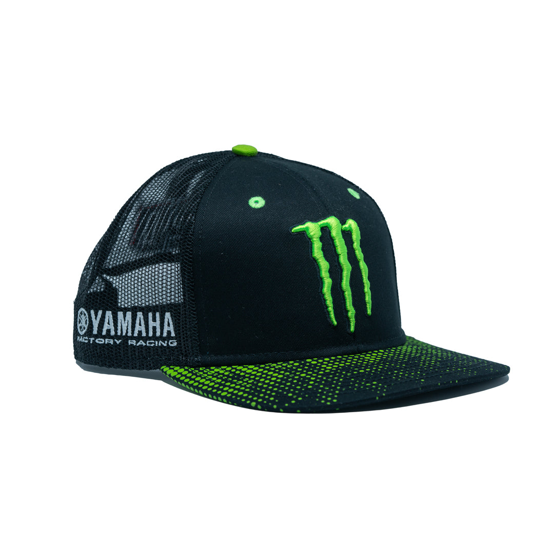 Gorro GP Monster Energy Yamaha Racing Trucker Negro Verde