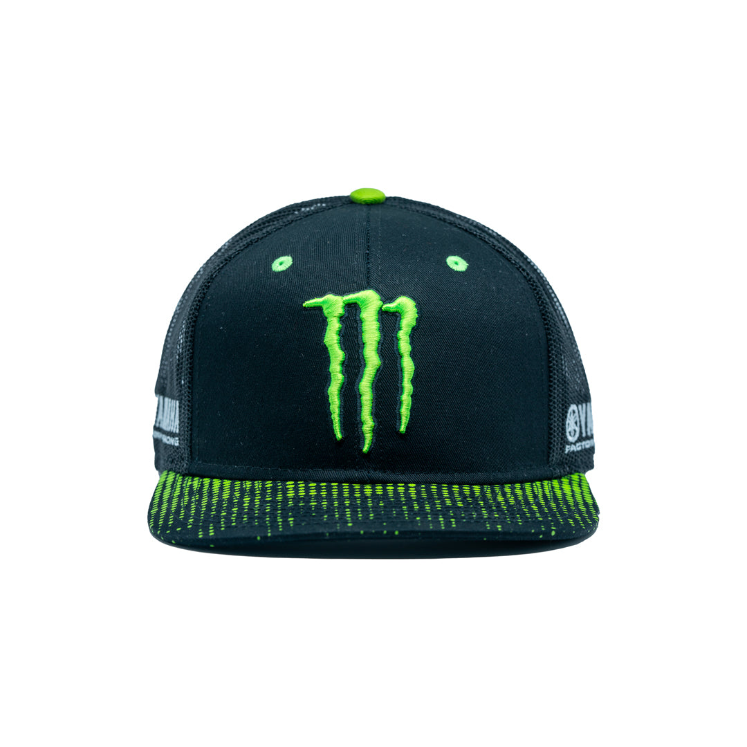 Gorro GP Monster Energy Yamaha Racing Trucker Negro Verde