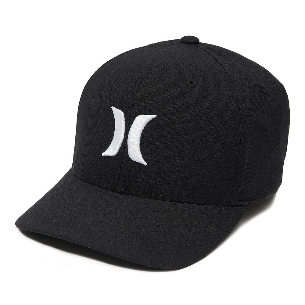 Gorro Hurley H2O-Dri One And Only Negro Logo Blanco