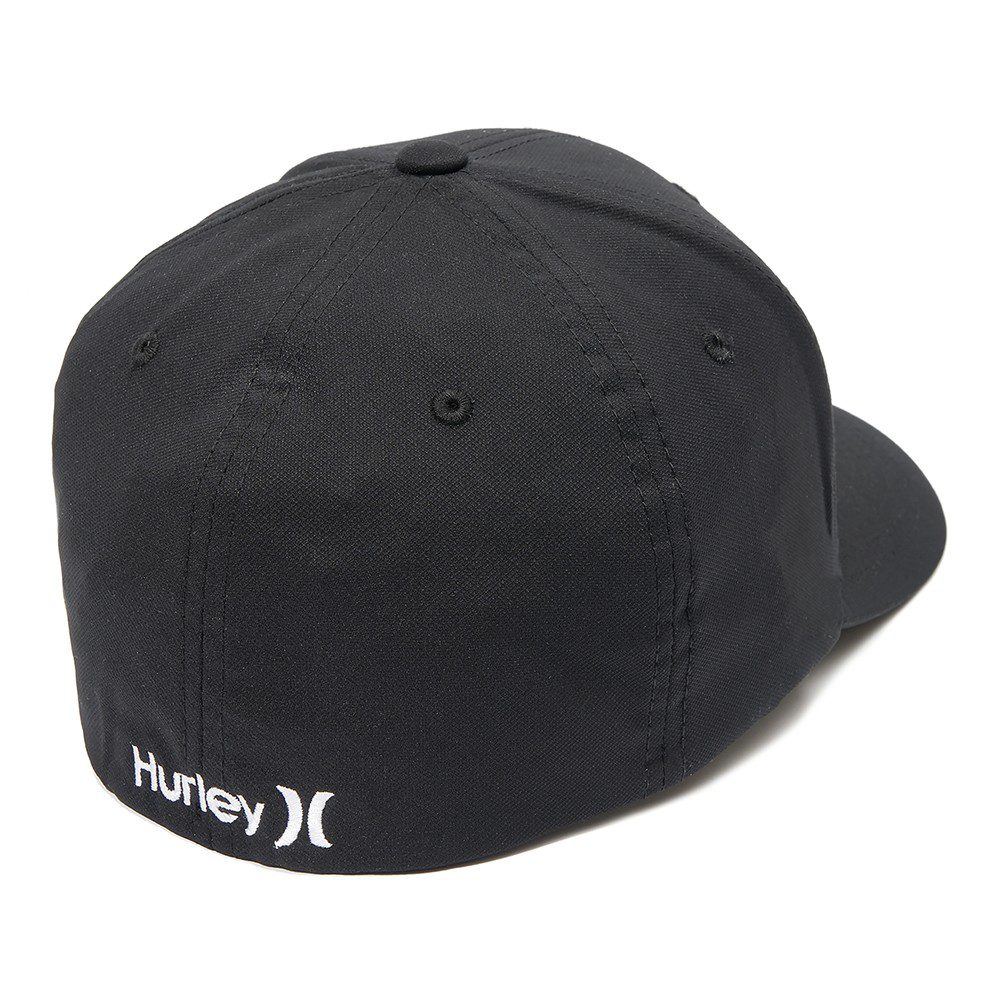 Gorro Hurley H2O-Dri One And Only Negro Logo Blanco