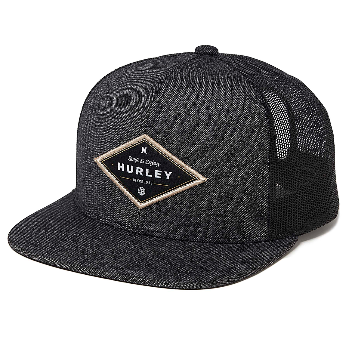 Gorro Hurley Renegade Trucker Negro