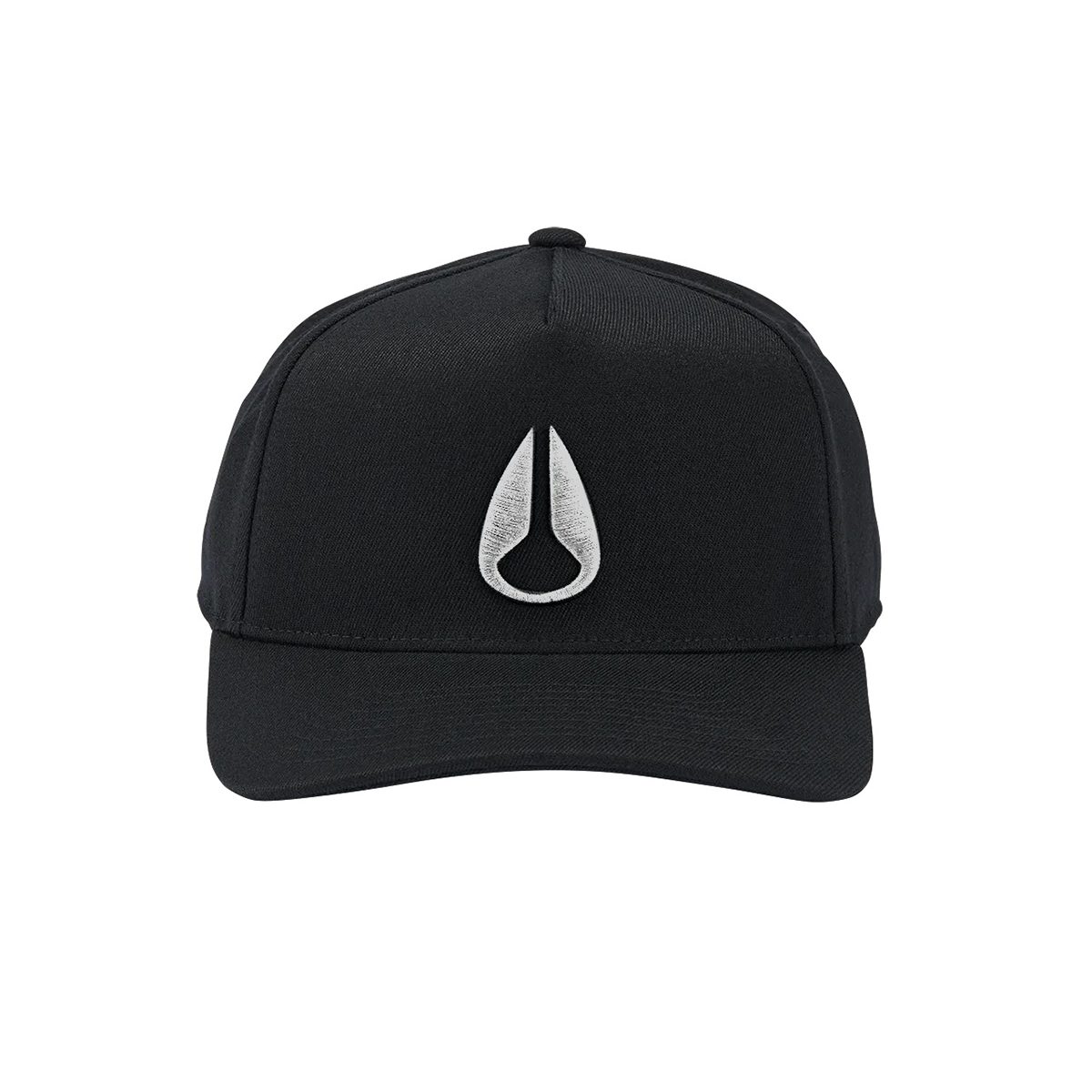 Gorro Nixon DeepDown Athletic Snap Negro Blanco